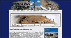 Desktop Screenshot of hawkinstallation.com
